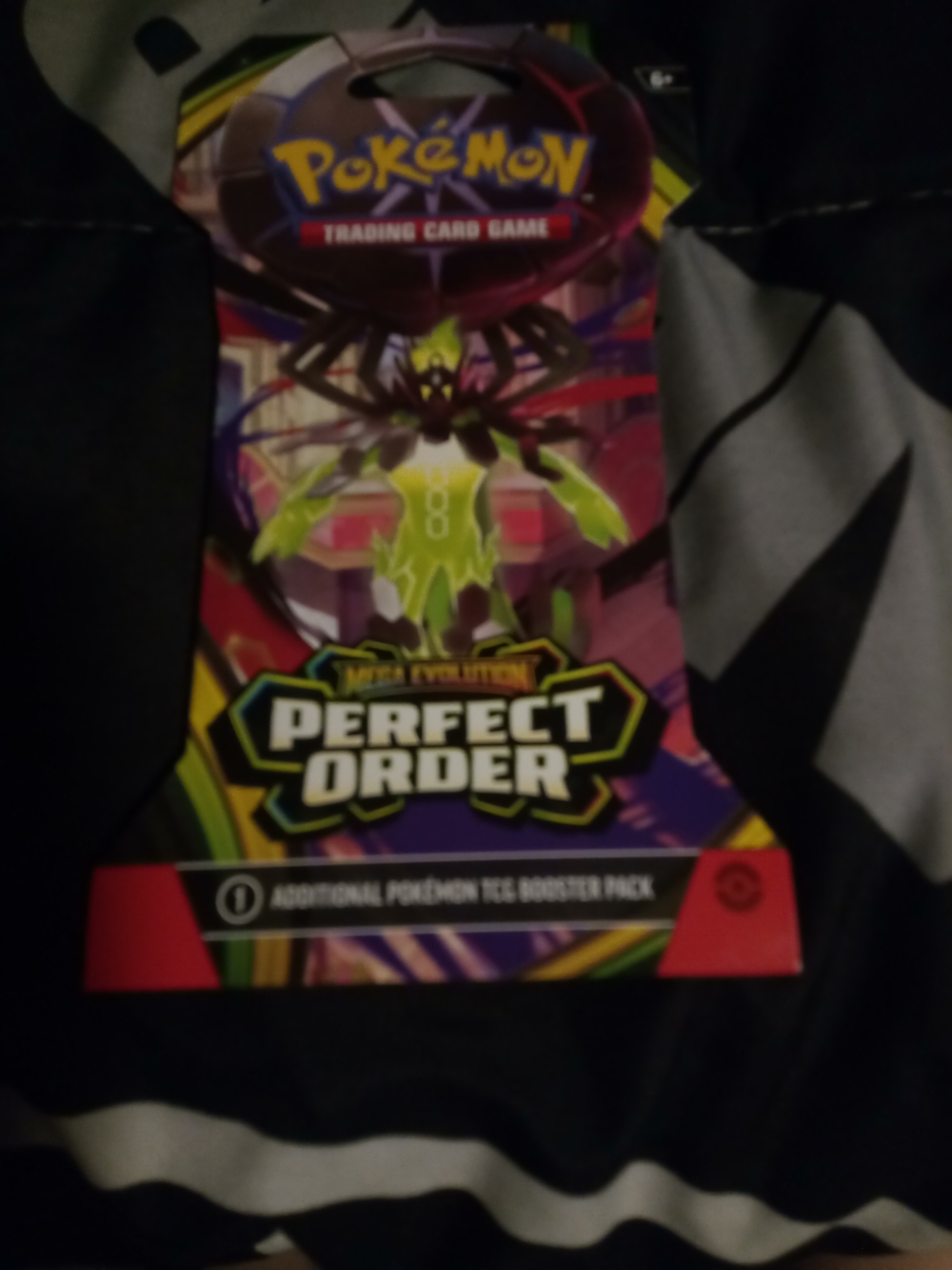 Pokemon Perfect Order Trading Card Pack - Green, Purple, Red, Yellow